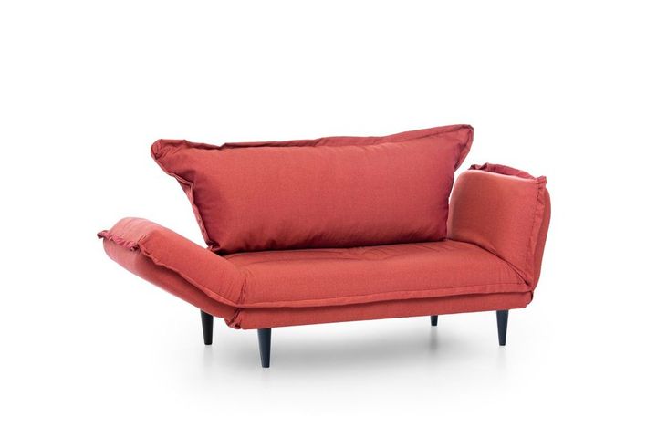 Futon Vino 2-Zitsbank, Steenrood