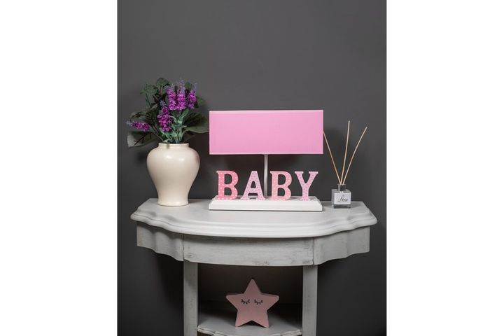 Misto Baby Table Lamp, Pink