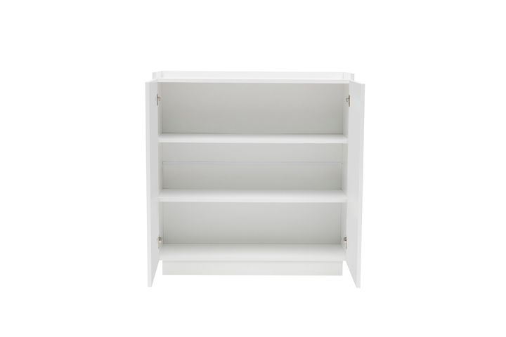 Henry Shoe Cabinet, White