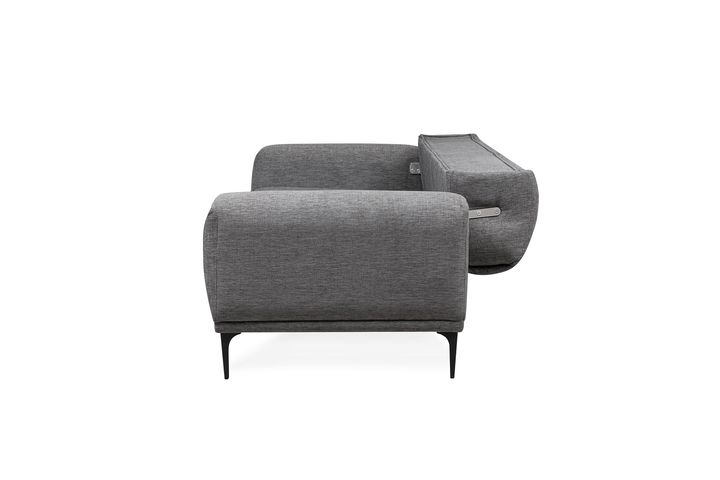 Softy Three Seater Sofa Bed, Grey Ash
