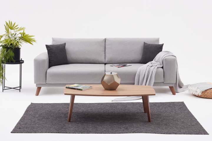 Lego 3-Zitsbank met slaapfunctie, Grijs