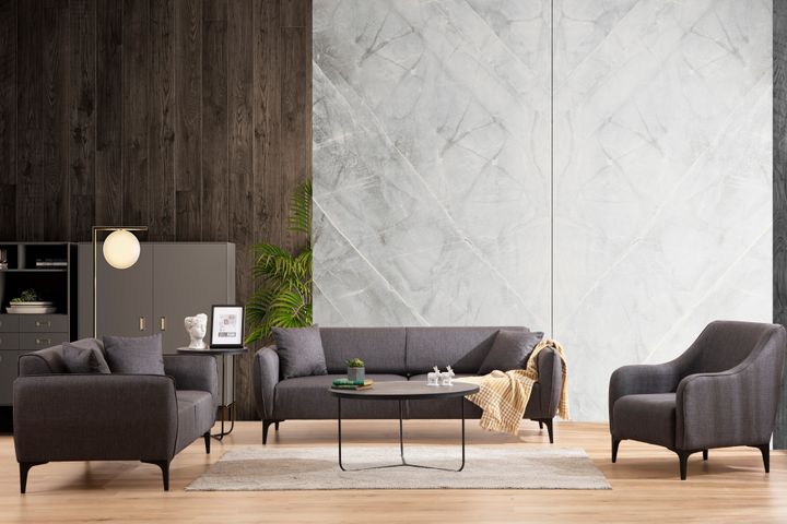 Bellisimo 2-Zitsbank, Antraciet