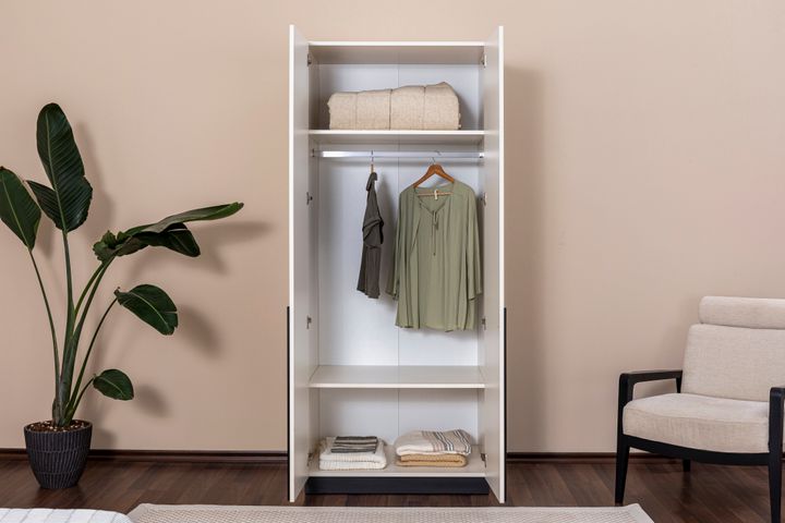 Line Kledingkast met 2 Deuren