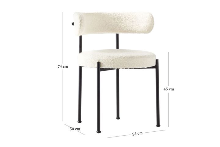 Hardy Teddy Stoel, Creme