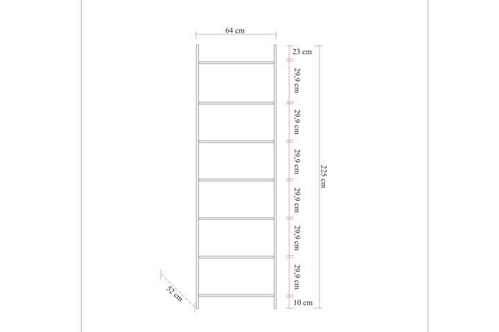 Dynamic Kledingkastmodule met 1 Vak en 7 Rekken, 05