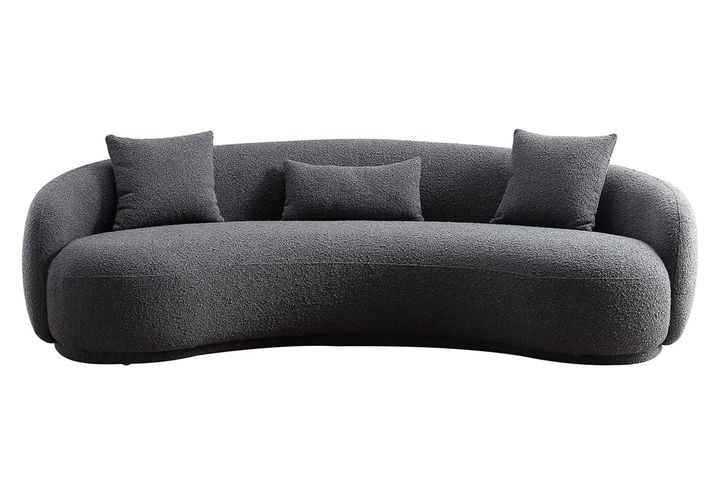 Oliver 3-Zitsbank, Teddy, Grijs