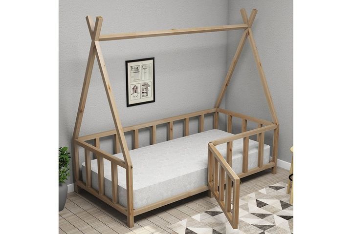 Rose Pine Children's Montessori Bed Frame
