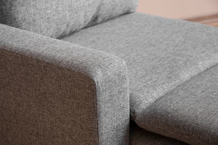 Pafu Lungo Chaise Longue, Grijs