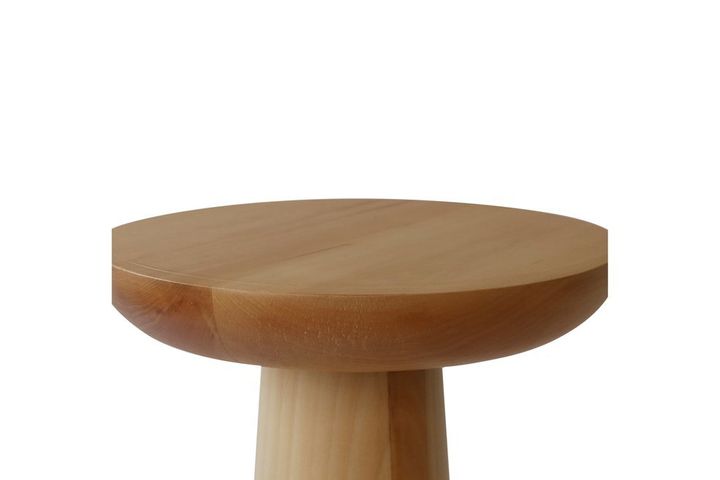 Mushroom Side Table, 70 cm, Natural