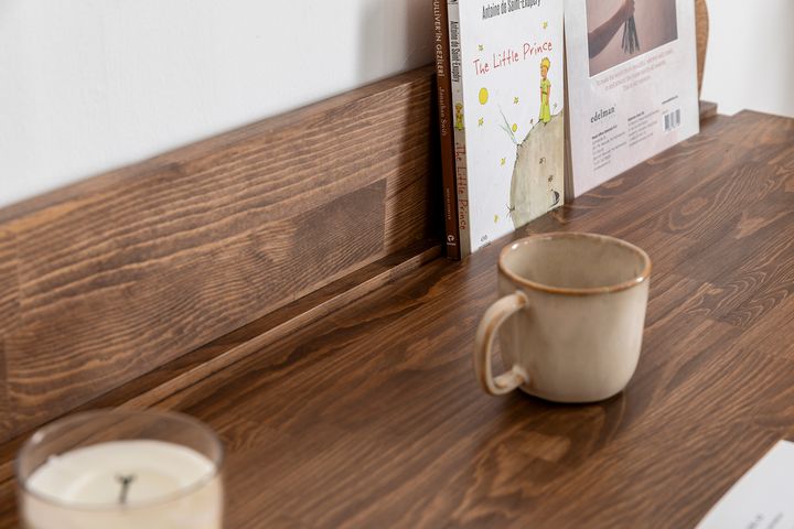 Moon Bureau Met Panelen, Walnoot