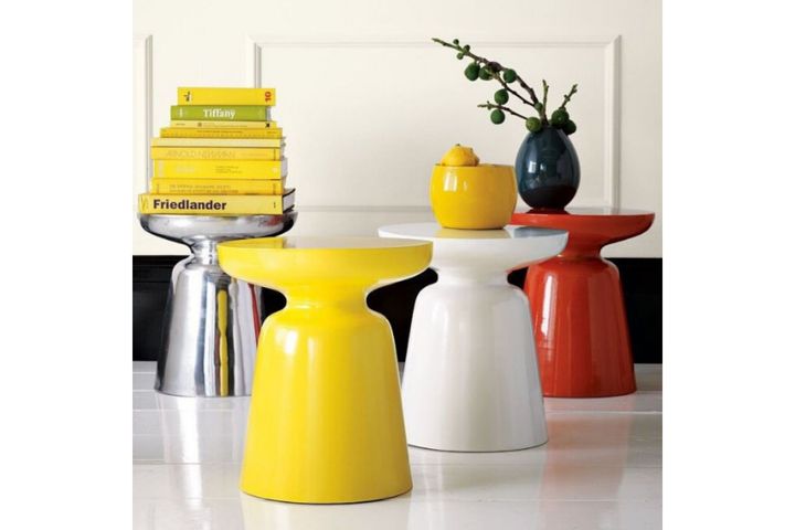 Venolta Bijzettafel, Zilver