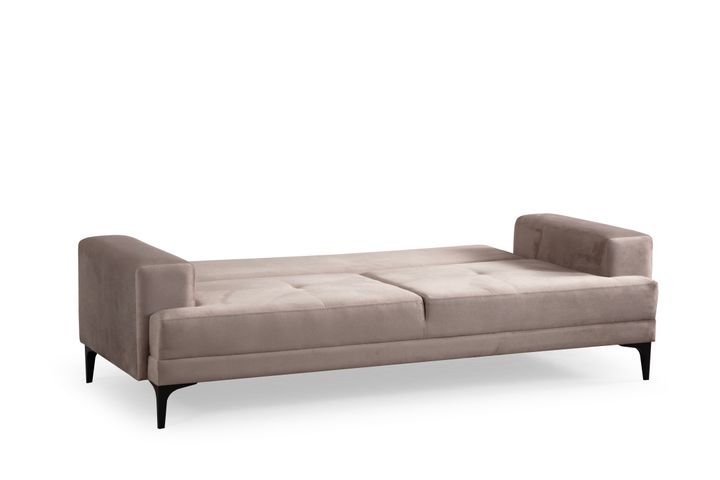Astana 3-Zitsbank met slaapfunctie, Beige