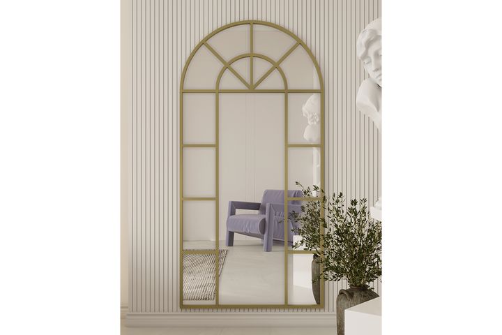 Marsah Jupiter Decoratieve Spiegel, 160x80 cm, Goud