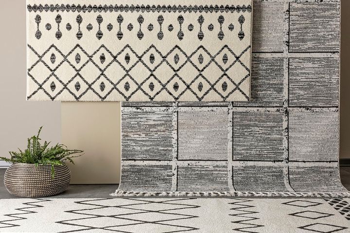 Anna Tapijt, 160x230 cm, Crème