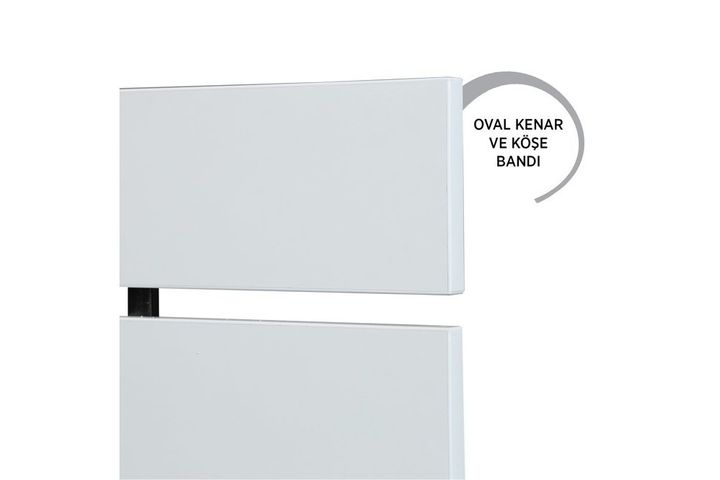 Huga Headboard, 100 cm, White