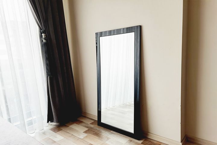 Anais Full Length Mirror, 50 x 120 cm, Black