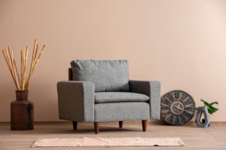 Pafu Lungo Fauteuil, Grijs