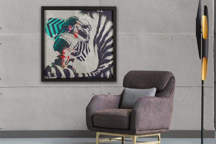 Wild Olieverfschilderij