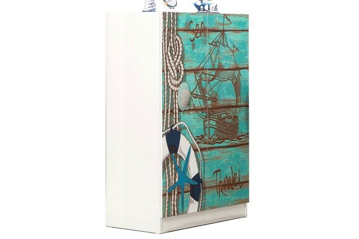 Summer Stapelbed met Bureau, 90x190 cm, Wit