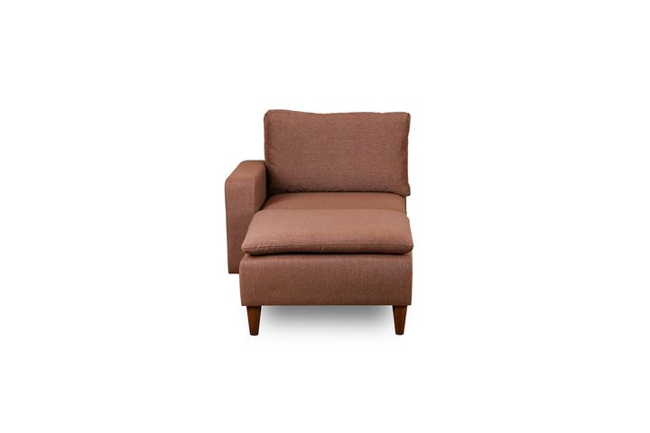 Pafu Lungo Chaise Longue, Lichtbruin