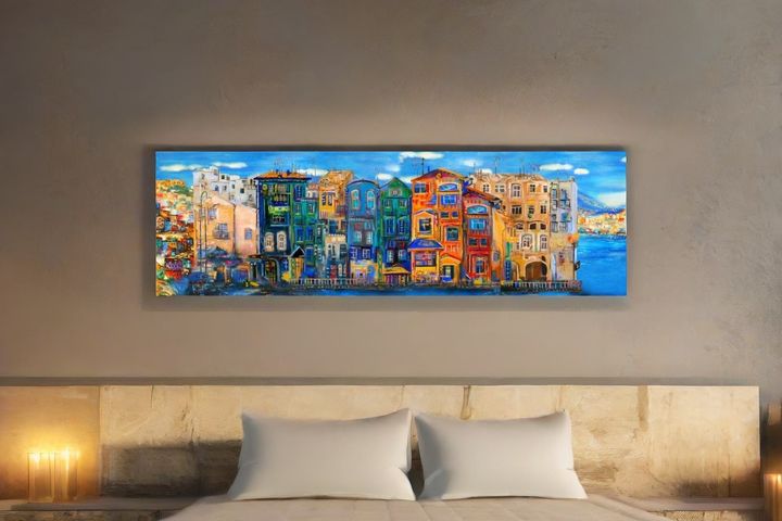 Houses Art Print