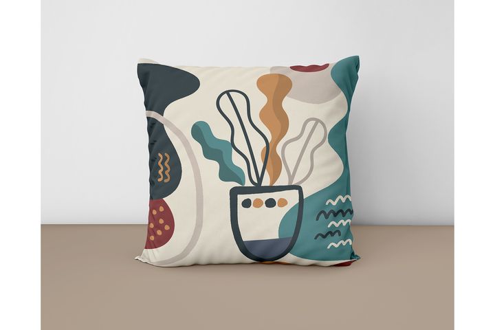 Basic Tropical Kussensloopset, 4-delig