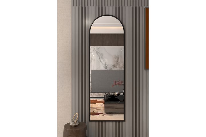 Marsah Donato Staande Spiegel, 150x60 cm, Zwart