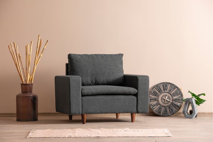 Pafu Lungo Fauteuil, Donkergrijs