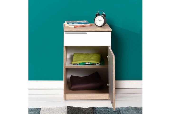 Adore Plus 1 Door 1 Drawer Bedside Table