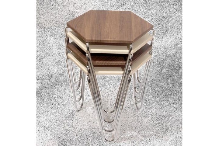 Midi Pyramide Zettafelset, Walnoot & Creme