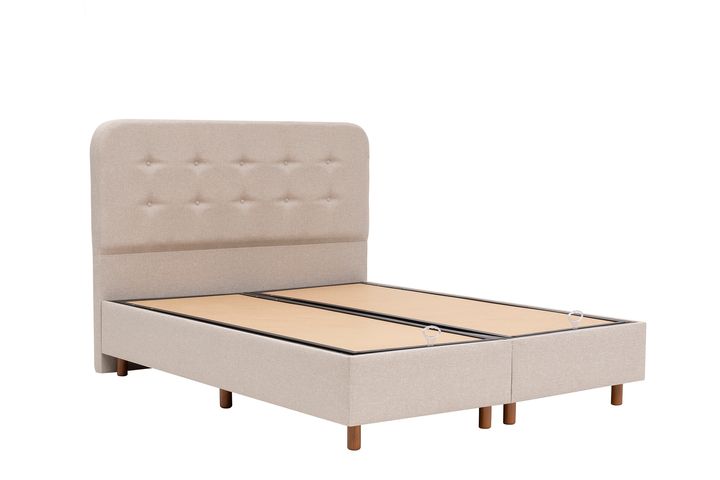 Luna Notte Boxspring Set, 120x200 cm (Kleurkeuze Stof In Showroom)