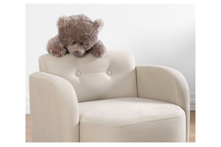 Voile Kinderfauteuil, Creme