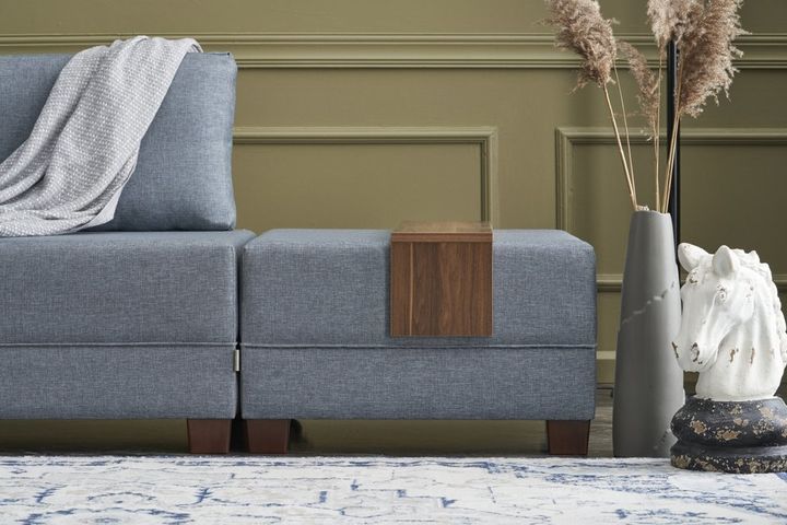 Fly Hoekbank Links, Blauw