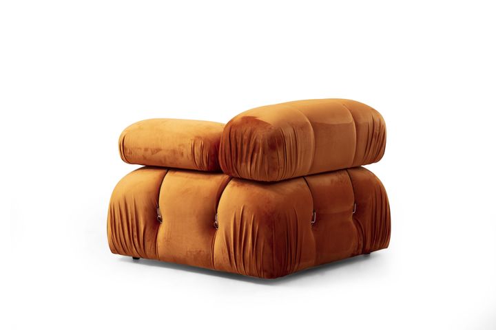 New Bubble Enkele Module Met Rechterarm, Oranje