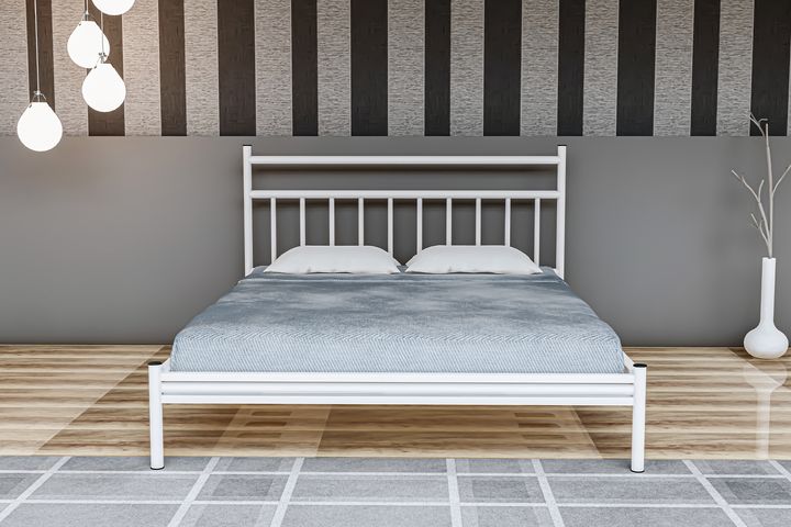 Lima Bedframe, 140x190 cm, Wit