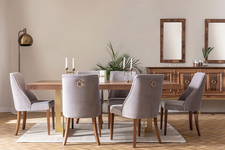 Bologna Dining Chair, Grey
