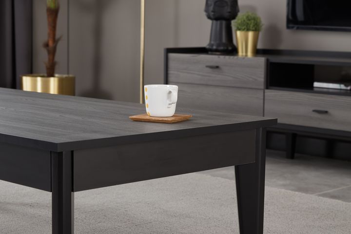 Zeta Salontafel, Zwart