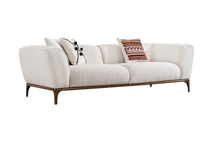 Lotus Plus 4-Zitsbank, Wit