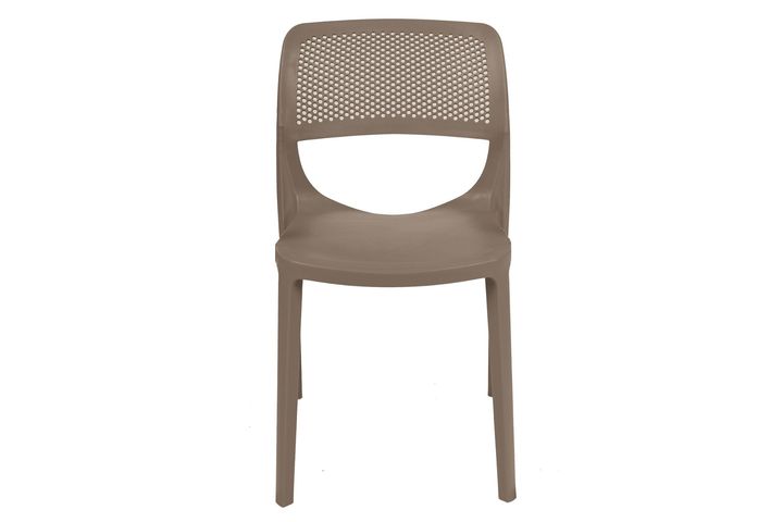 Mila 6 Piece Garden Chair Set, Brown