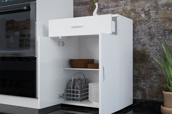 Leonardo Multifunctionele Kast, Wit