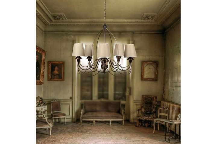 Hohenzollern Blaze Hanglamp met 6 Lampjes