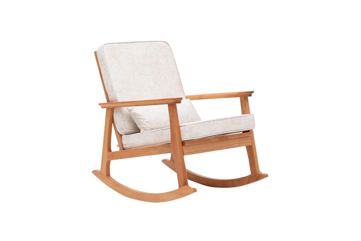 Asien Scandinavische Schommelstoel , Creme &Natuurlijke Kleur