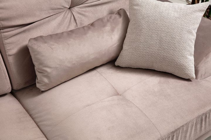 Fri̇do Hoekbank Rechts, Beige