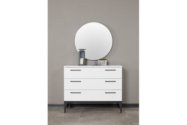 Life Ladekast En Spiegel, 3 Laden