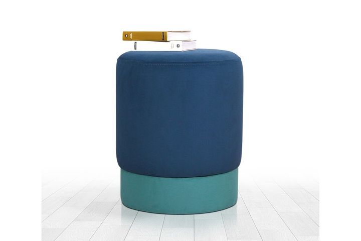 Ropp Poef, Donkerblauw