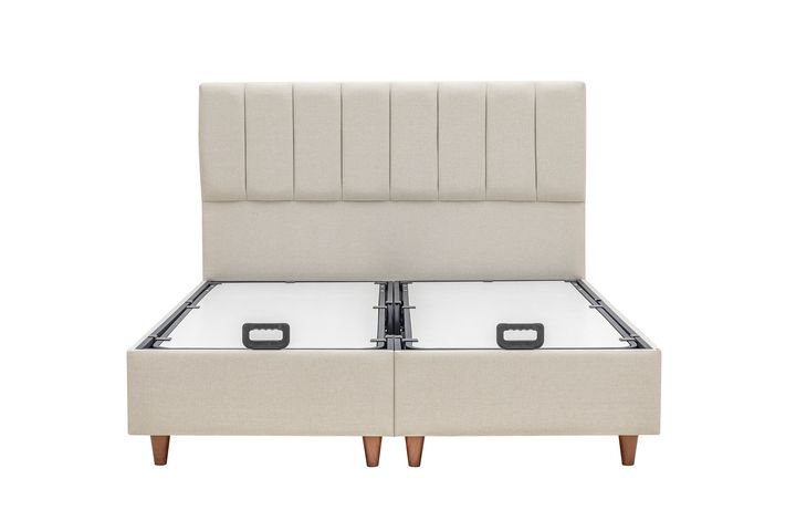 Luna Carpo Boxspring Set, 150x200 cm (Kleurkeuze Stof In Showroom)