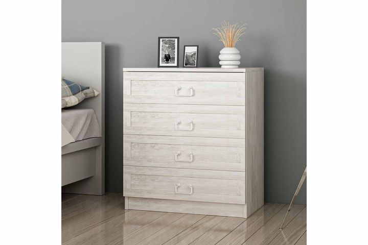 Tideway Ladekast, Wit en Beige