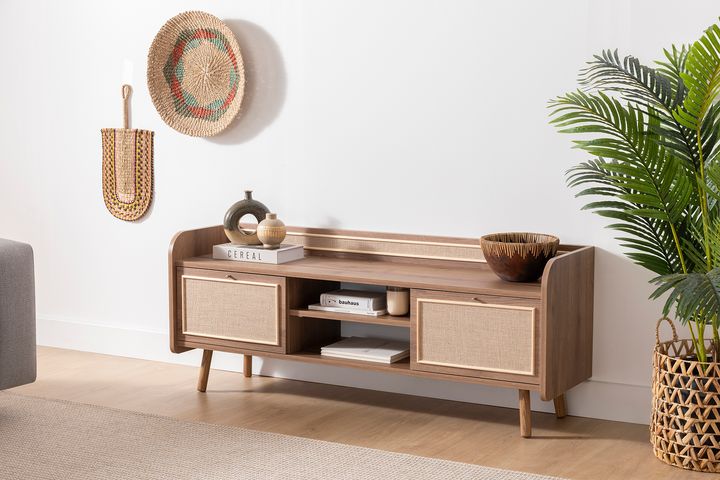 Torenna Tv-Meubel, Walnoot, 140 Cm