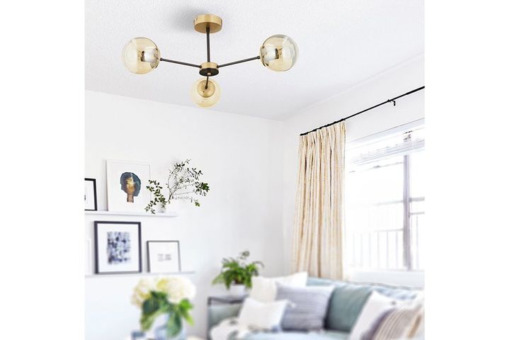 Apliqa Cassiel Hanglamp met 3 Lampjes, Zwart