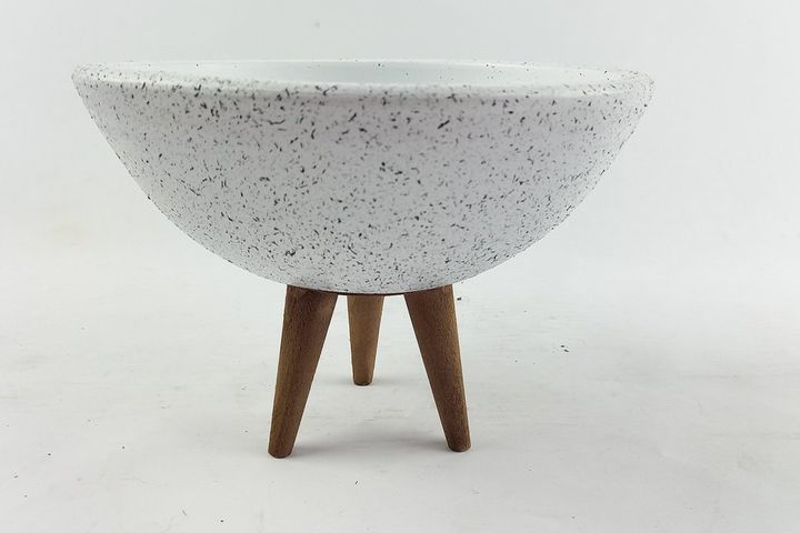 Earthenware Plant Pot, White
